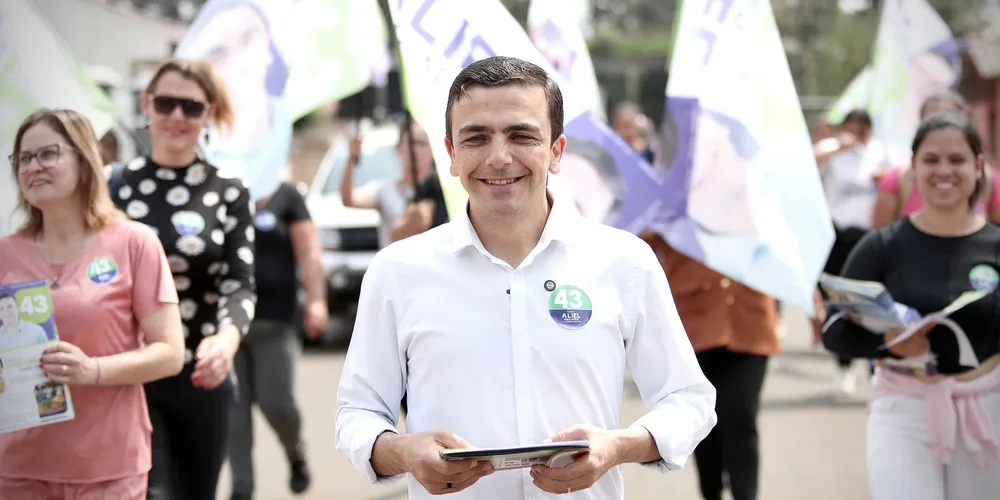 Aliel Machado, candidato a prefeito de Ponta Grossa
