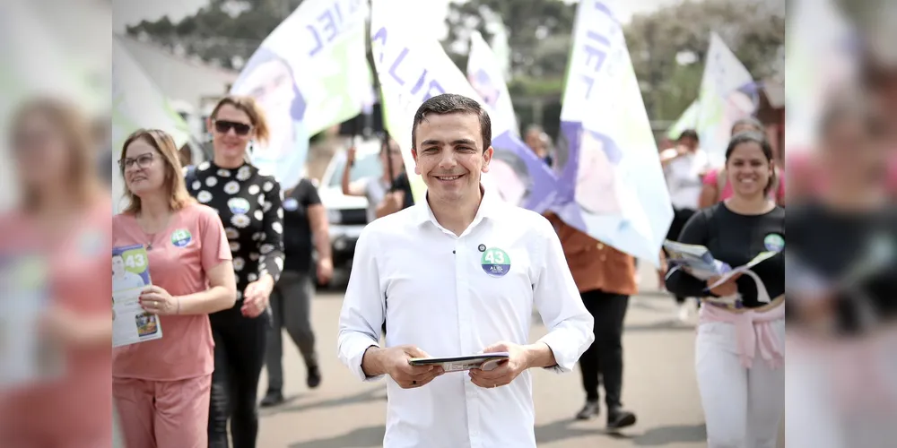 Aliel Machado, candidato a prefeito de Ponta Grossa