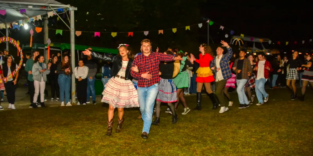 'Quadrilha' também foi realizada no evento festivo