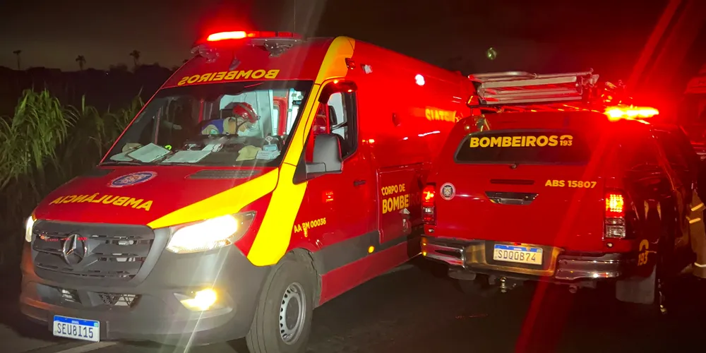 Equipe do Corpo de Bombeiros foi acionada para a ocorrência
