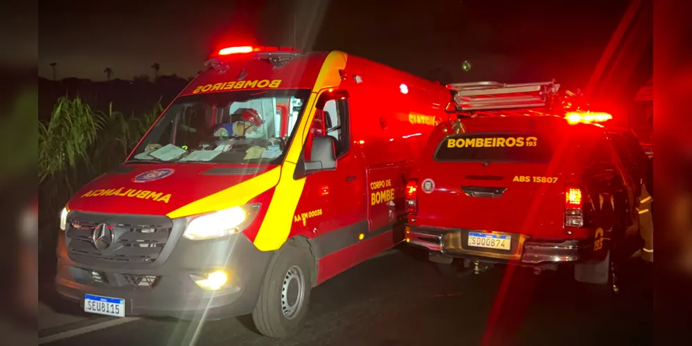 Equipe do Corpo de Bombeiros foi acionada para a ocorrência