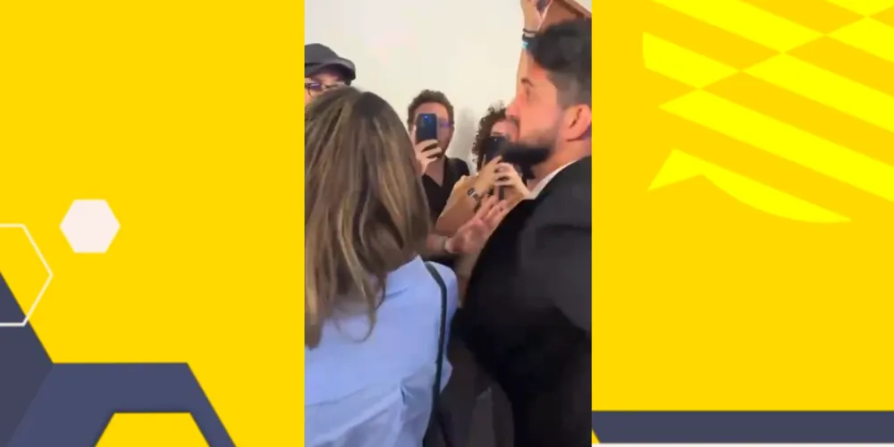 Briga aconteceu entre Nahuel Medina e Duda Lima