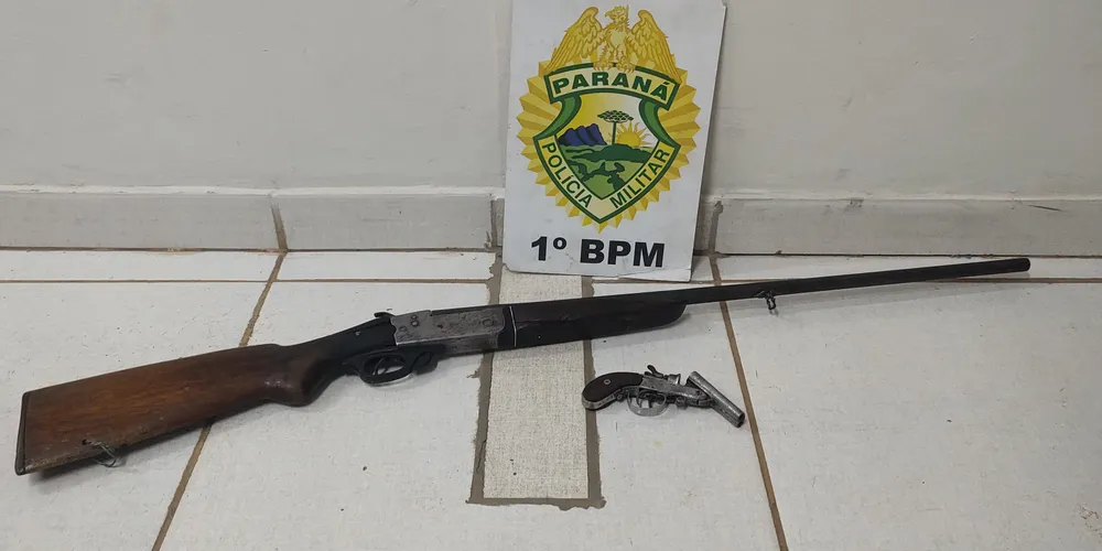 Armas foram levadas para a 13ª Subdivisão Policial