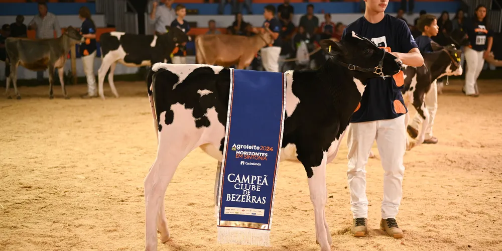 Nicolas Marcondes, de 14 anos, foi o responsável pela bezerra campeã