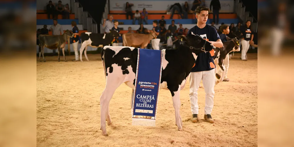 Nicolas Marcondes, de 14 anos, foi o responsável pela bezerra campeã