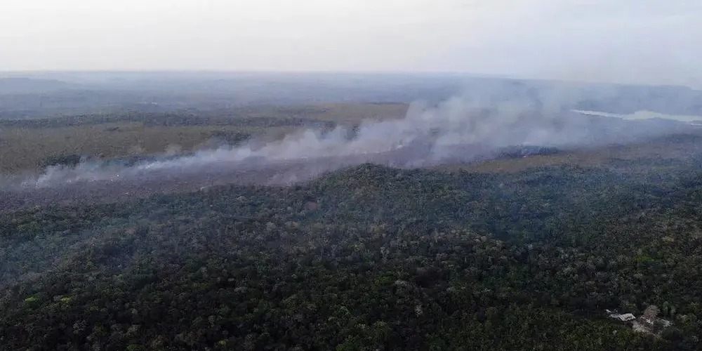 Fogo na Amazônia estava concentrado principalmente no sul do Amazonas e nos arredores da Rodovia Transamazônica