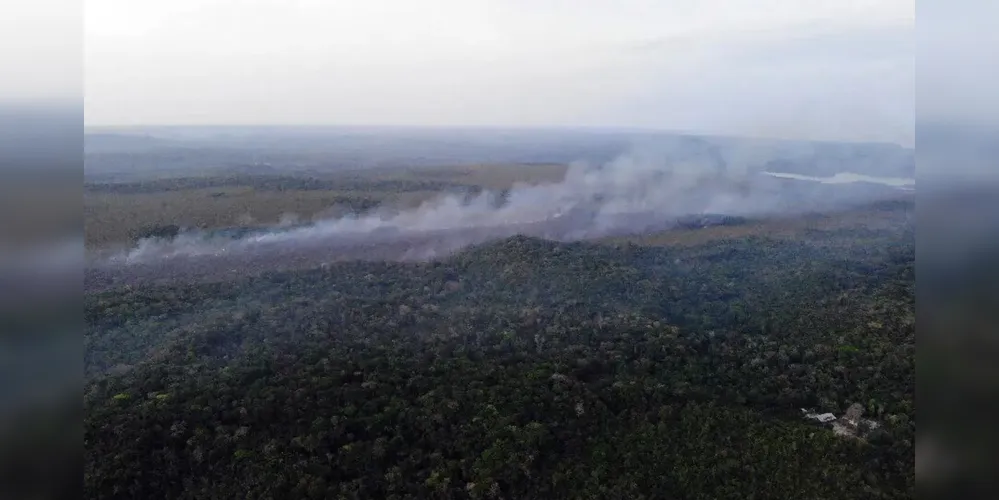 Fogo na Amazônia estava concentrado principalmente no sul do Amazonas e nos arredores da Rodovia Transamazônica