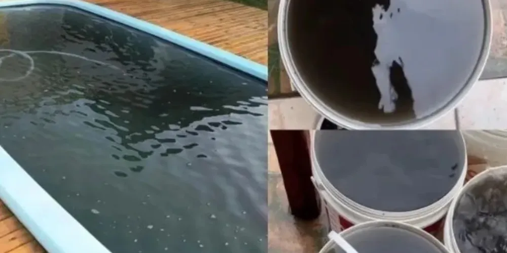 A modificação na coloração da água das chuvas também é ocasionada pelas partículas de fuligem