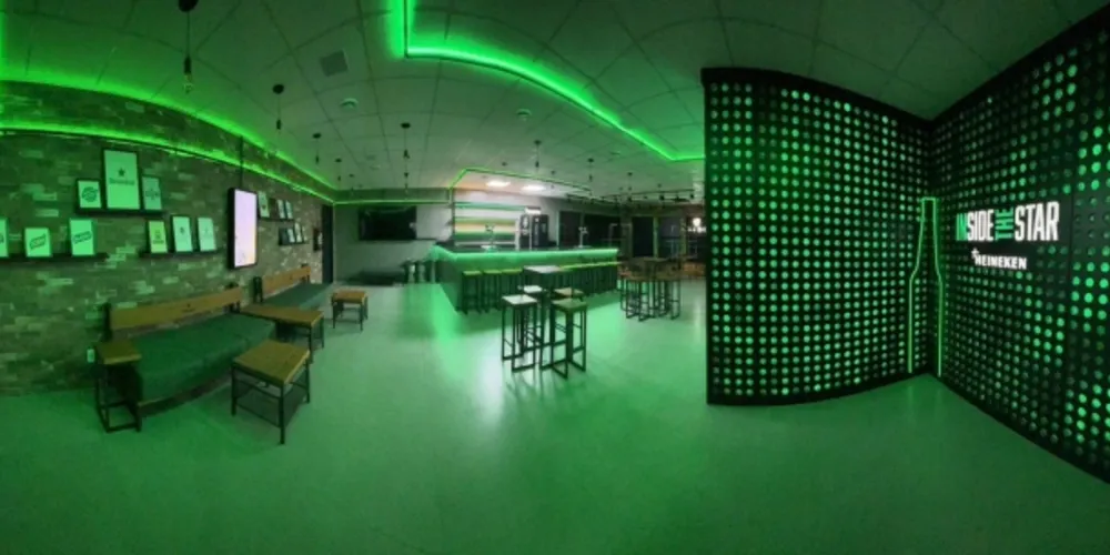 O tour contará também com uma visitação à cervejaria e um bar pensado especialmente para que os visitantes tenham um momento para degustação de bebidas