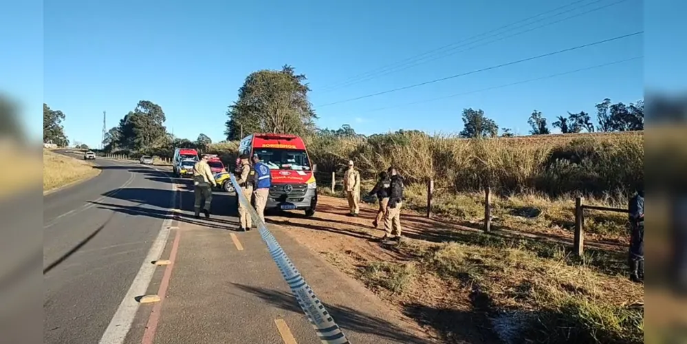 Homem foi encontrado às margens da PR-513