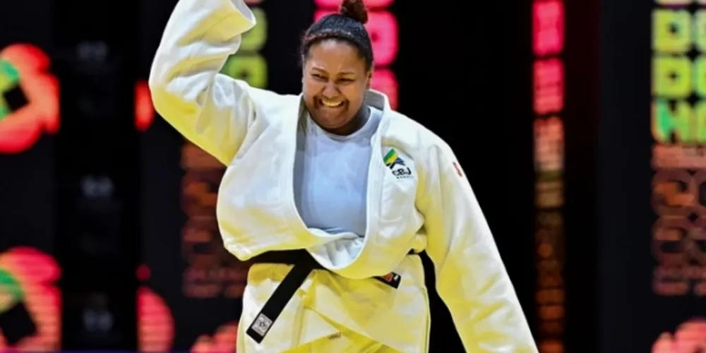Imagem ilustrativa da imagem Beatriz Souza compete final do judô das Olimpíadas nesta sexta