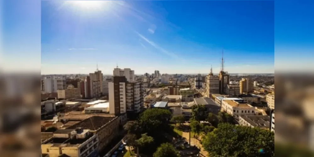 A temperatura mínima é de 16°C