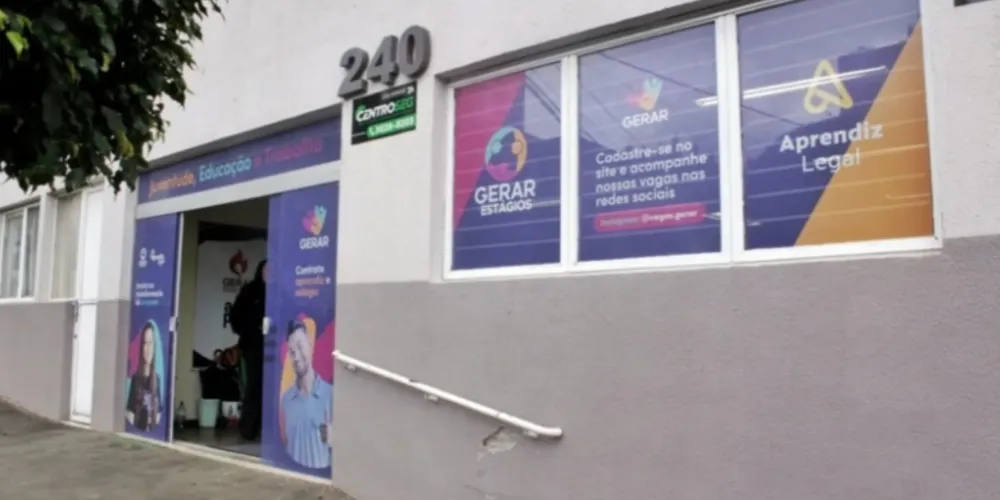 As aulas acontecerão no 'Gerar' Ponta Grossa