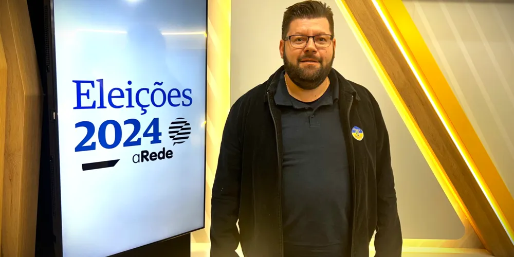 Clayton Rodrigo Treviso é candidato pelo Partido Social Democrático