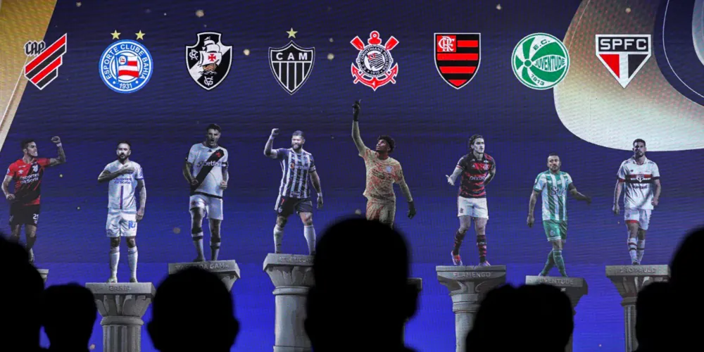Equipes que se enfrentarão nos próximos dias