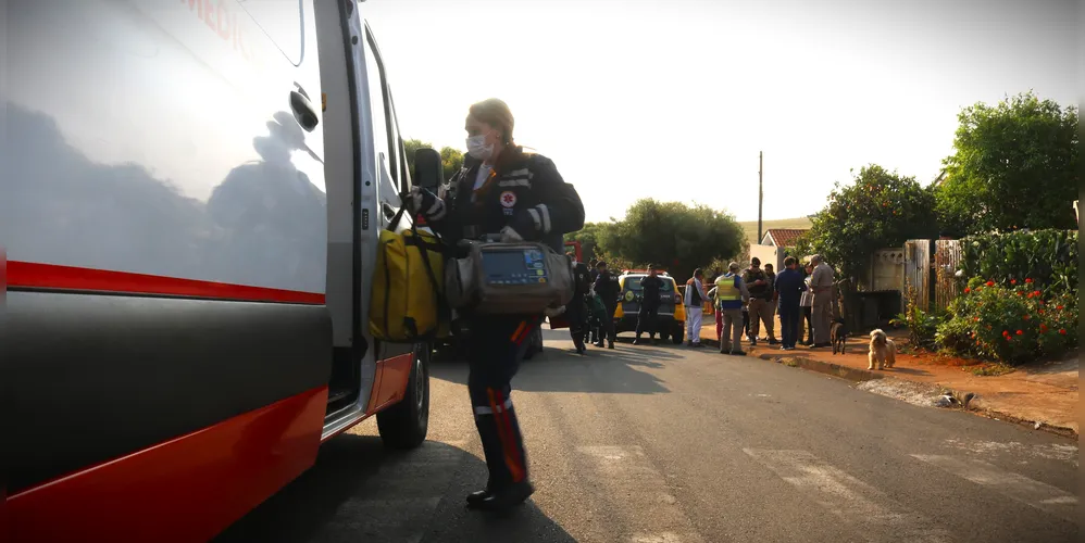 Várias equipes de socorro foram acionadas para a ocorrência, na última quarta-feira (28)