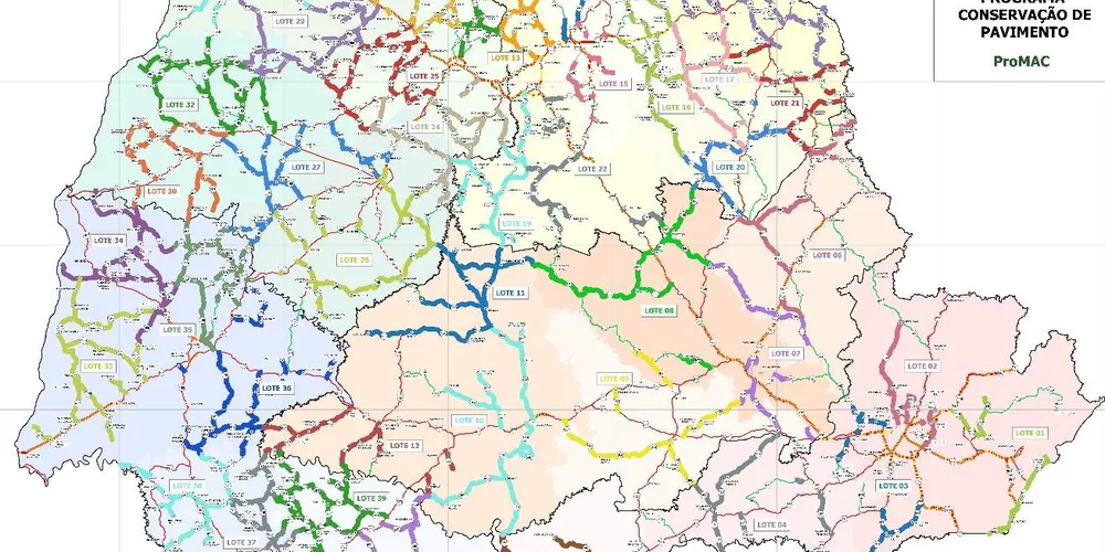 DER/PR realizará audiência pública sobre conservação de quase 10 mil km de rodovia