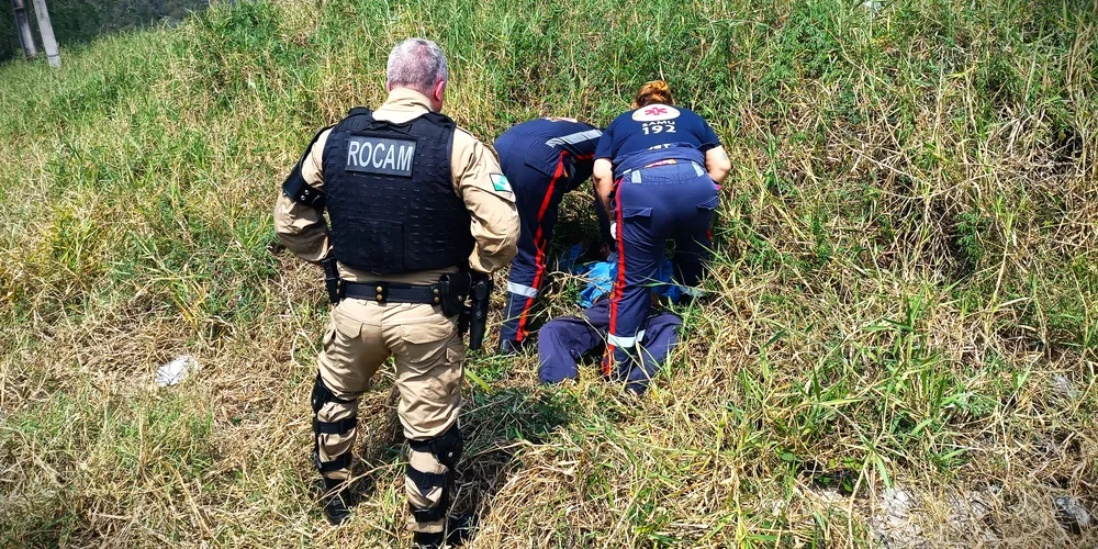 Equipes de socorro foram acionadas para o local da ocorrência