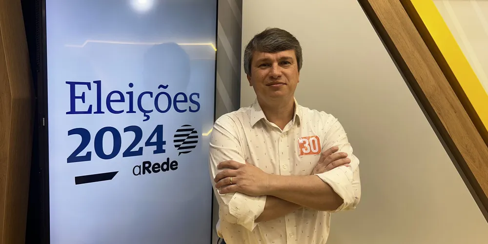 O candidato falou sobre as principais propostas de seu governo