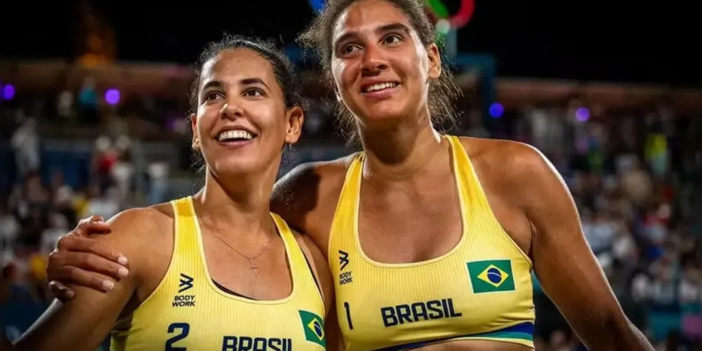 Duda e Ana Patrícia conquistaram o ouro olímpico na modalidade após 28 anos