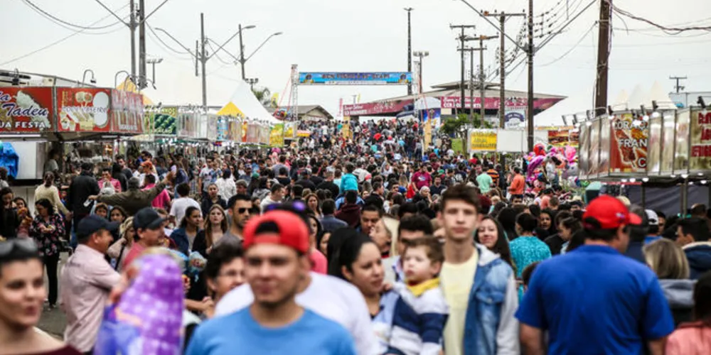 Efapi foi um dos eventos que movimentou milhares de pessoas pela região dos Campos Gerais