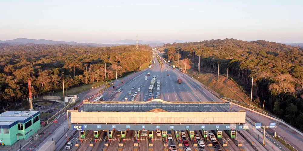 Nos primeiros cinco meses de operação, a Concessionária registrou que 38% das passagens de veículos leves pela praça de São José dos Pinhas.