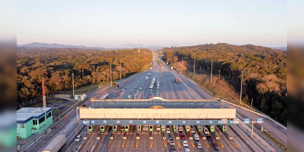 Nos primeiros cinco meses de operação, a Concessionária registrou que 38% das passagens de veículos leves pela praça de São José dos Pinhas.