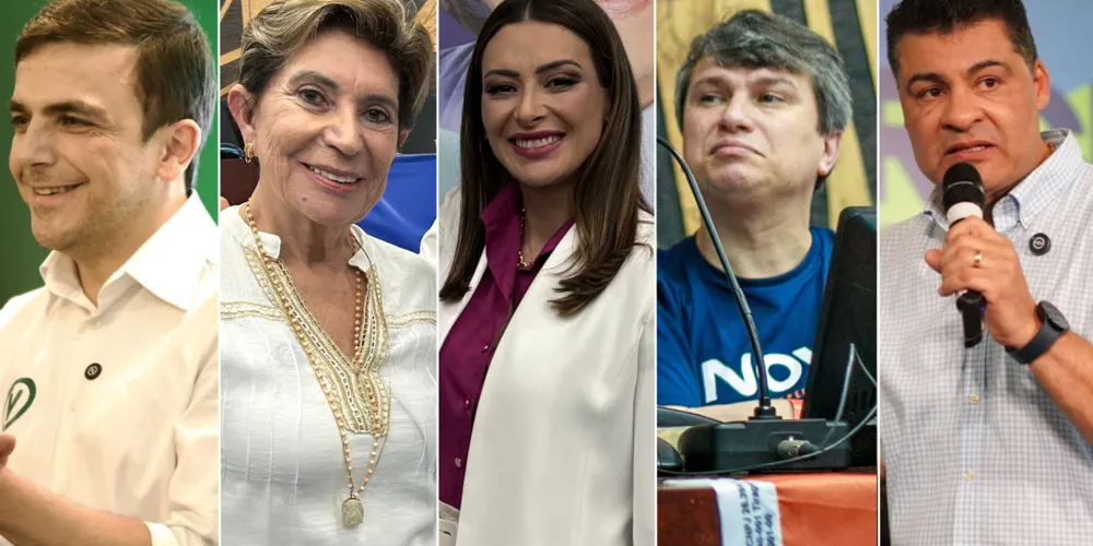 Ponta Grossa tem cinco candidatos à Prefeitura