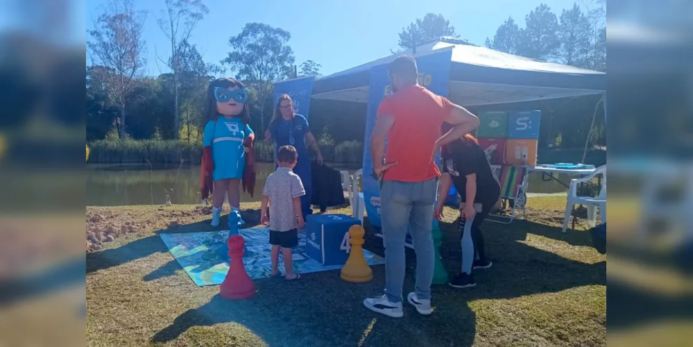 Mascote Sane também estará presente nas atividades