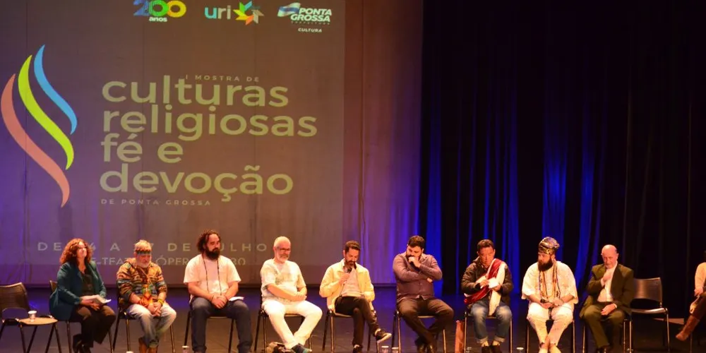 II Mostra de Culturas Religiosas Fé e Devoção” iniciou em Ponta Grossa.