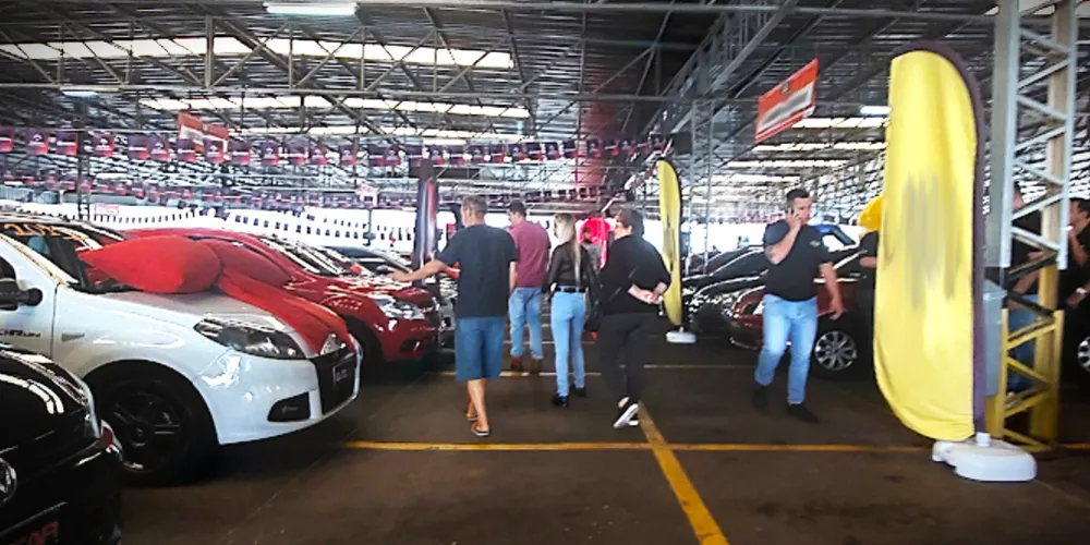 Feirão terá mais de 150 veículos disponíveis para negociação