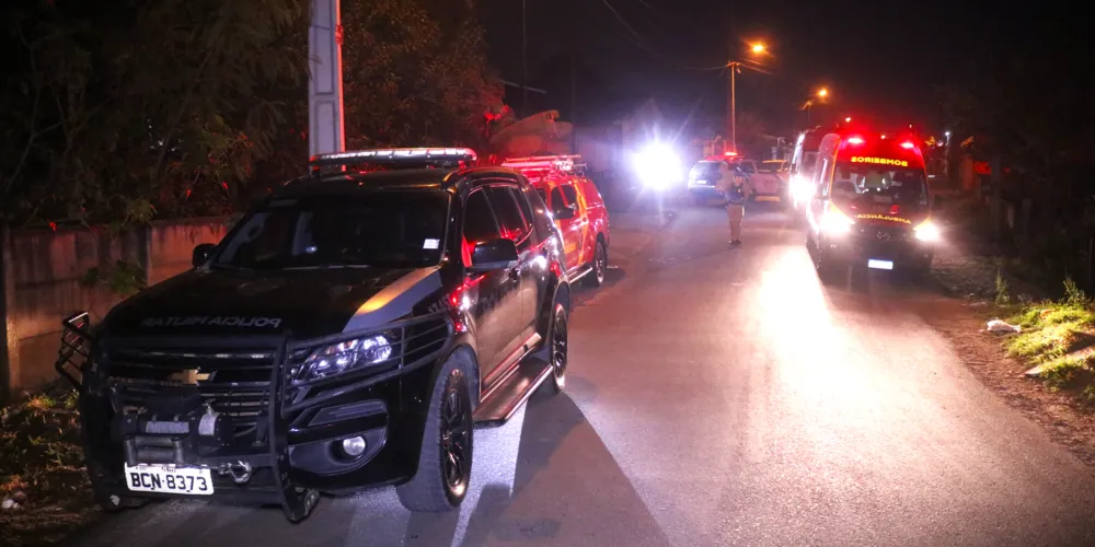Equipes de segurança e de socorro foram acionadas para o local da ocorrência