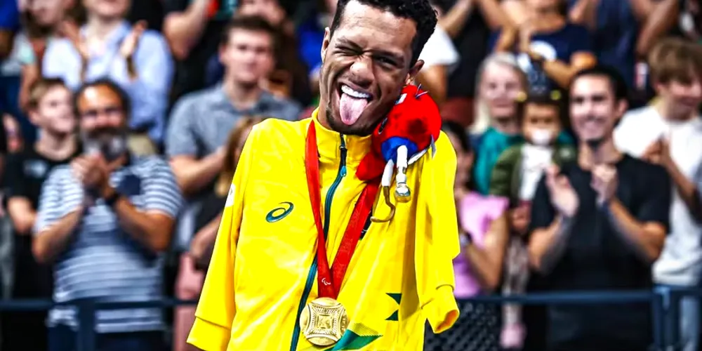 Gabrielzinho garantiu seu segundo ouro nos Jogos Paralímpicos de Paris