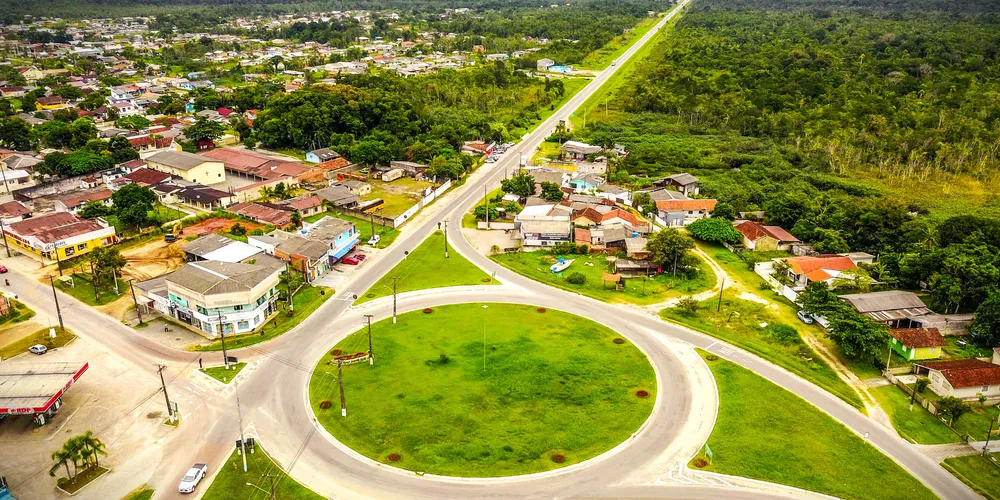 Rotatória na entrada de Guaratuba será substituída por um viaduto