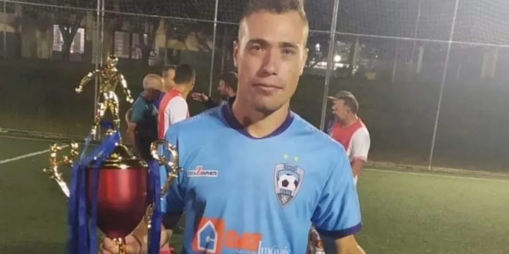 Guilherme Teixeira Vaz tinha33 anos. Ele jogava futebol amador em times de Ponta Grossa