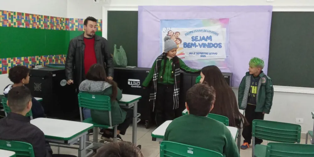 Educandos puderam tirar dúvidas sobre importantes temas