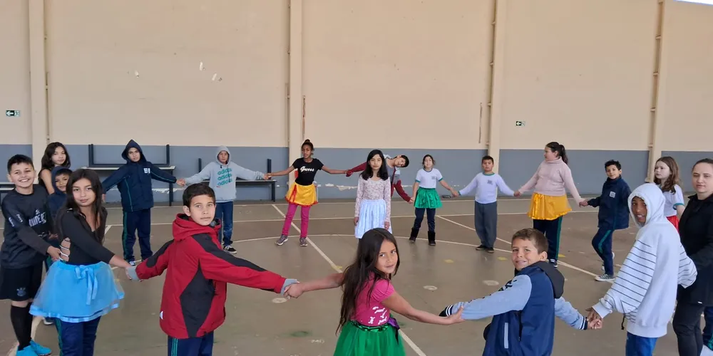Educandos puderam interagir com proposta lúdica