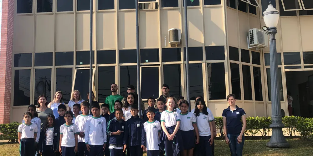 Educandos puderam entender importância do civismo