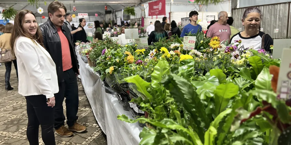 Atração terá venda de flores, plantas ornamentais e árvores frutíferas