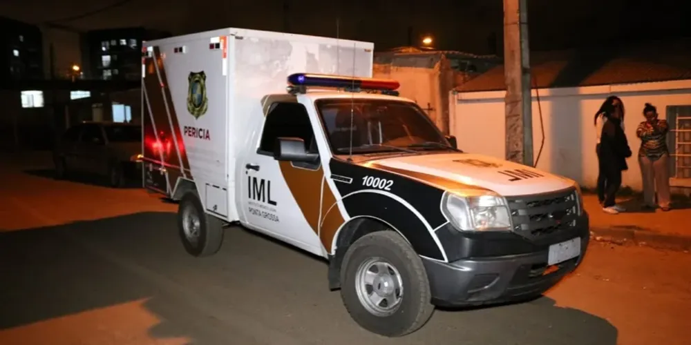 Corpo da vítima foi encaminhado para o IML de Ponta Grossa