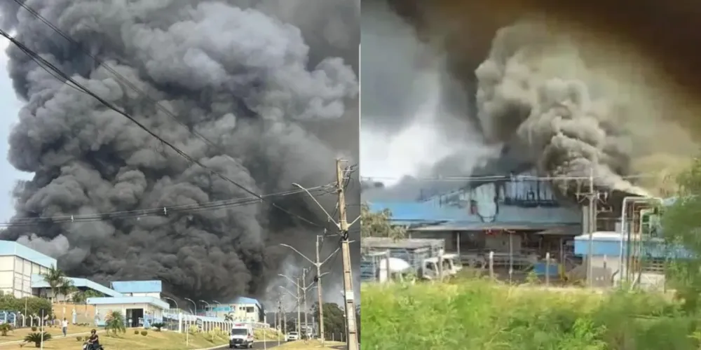 Empresa não emitiu nenhum comunicado oficial sobre o incêndio