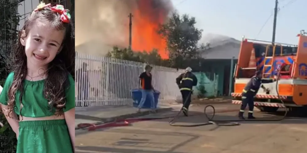 Ayla Sophia, de apenas cinco anos, foi uma das vítimas do incêndio