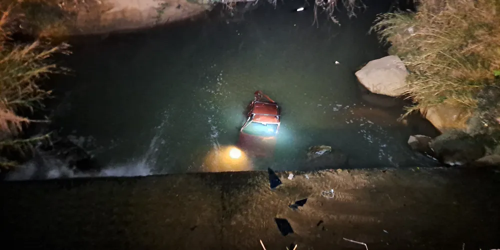 Acidente aconteceu no final da tarde deste sábado, em Ponta Grossa