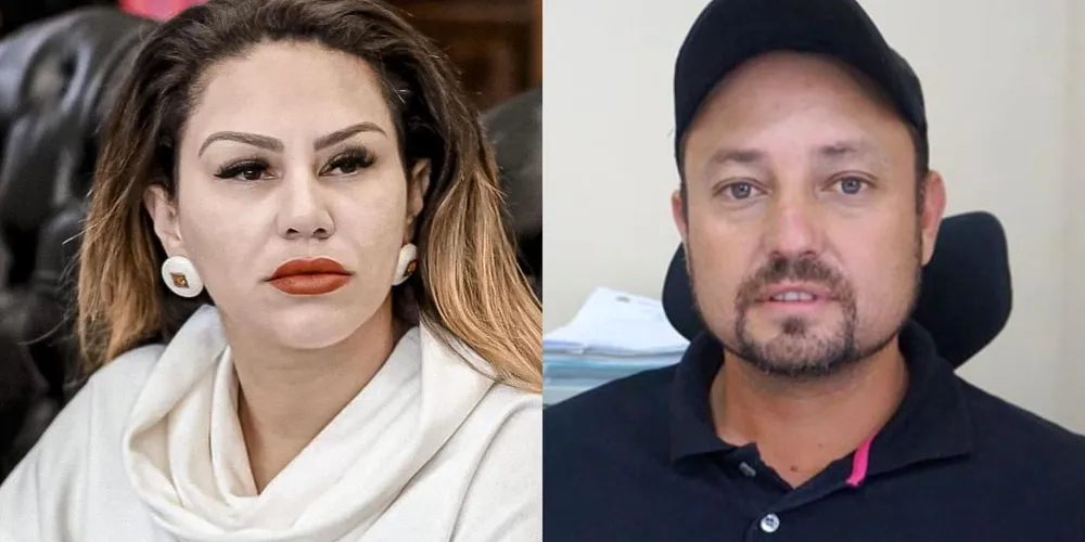Dayane Sovinski (PSD) e Juninho do Miro (União) disputam à Prefeitura de Imbaú