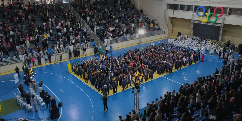 Cerimônia aconteceu no último sábado (12), no Ginásio Oscar Pereira