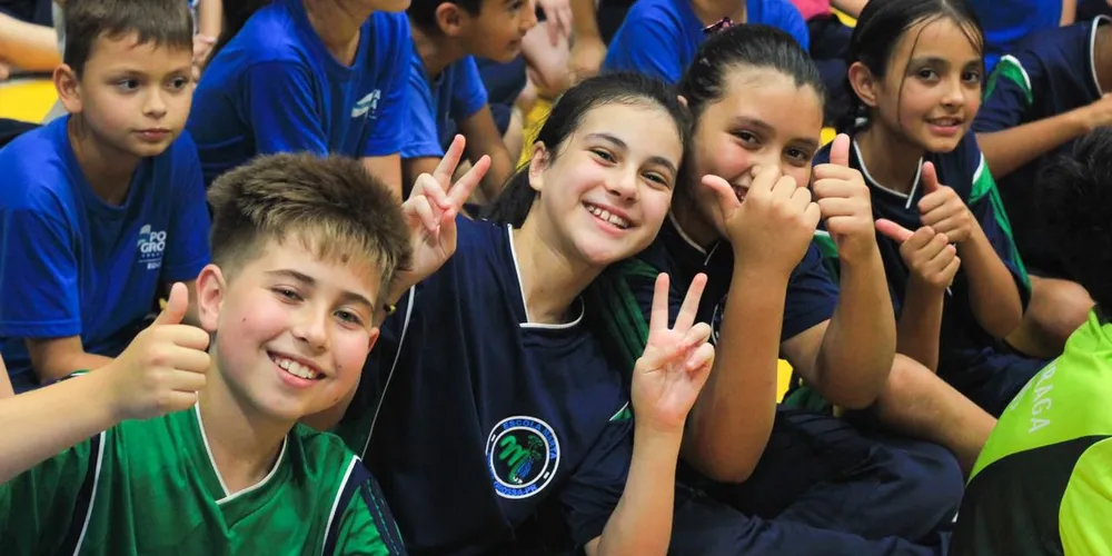 Competição ocorre entre crianças e adolescentes de sete a 12 anos