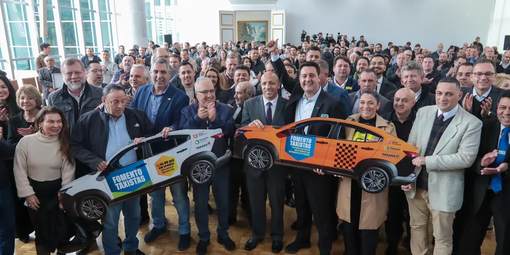 Segundo dados do Detran, o Paraná tem cerca de 10 mil veículos habilitados para atuar como táxis