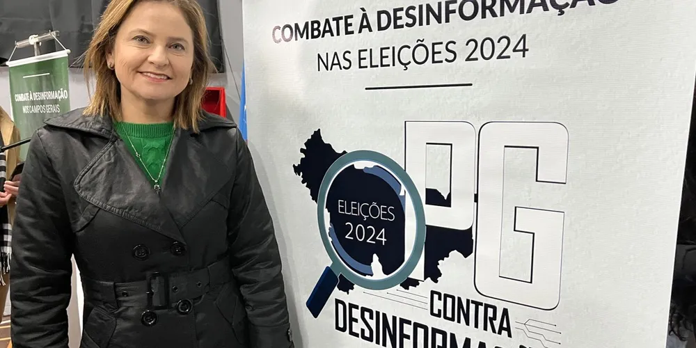 Liliane Chociai, candidata a vice-prefeita de Ponta Grossa