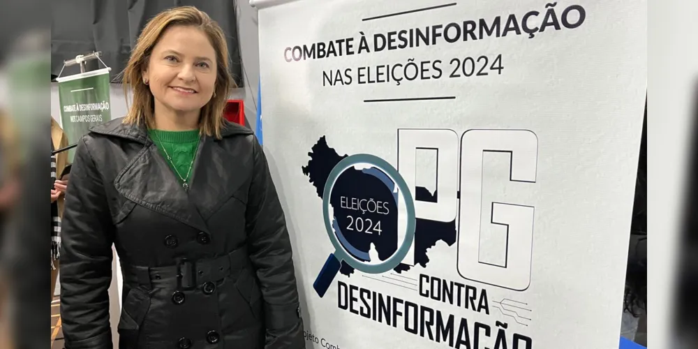 Liliane Chociai, candidata a vice-prefeita de Ponta Grossa