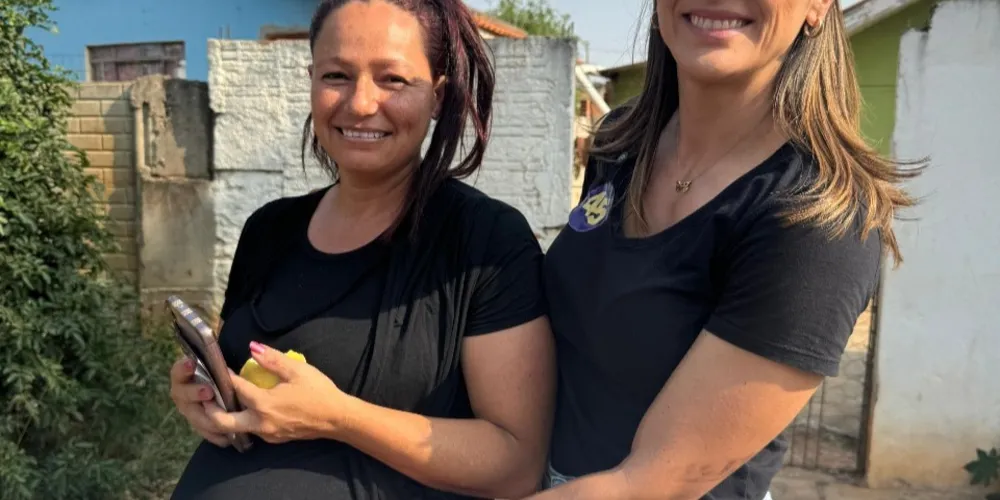 Mabel Canto (PSDB) se encontrou com eleitores, nessa quarta-feira
